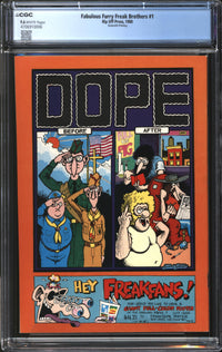 Fabulous Furry Freak Brothers (1971) # 1 Sixteenth Printing CGC 9.6 NM+