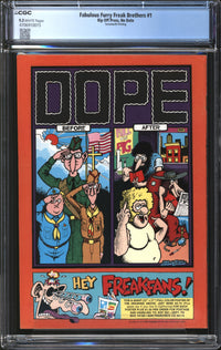 Fabulous Furry Freak Brothers (1971) # 1 Seventeenth Printing CGC 9.2 NM-