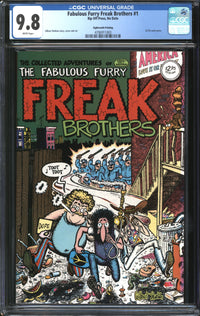 Fabulous Furry Freak Brothers (1971) # 1 Eighteenth Printing CGC 9.8 NM/MT