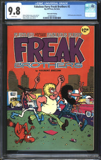 Fabulous Furry Freak Brothers (1971) # 2 Thirteenth Printing CGC 9.8 NM/MT