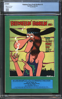 Fabulous Furry Freak Brothers (1971) # 2 Thirteenth Printing CGC 9.8 NM/MT