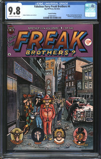 Fabulous Furry Freak Brothers (1971) # 4 Fourth Printing CGC 9.8 NM/MT