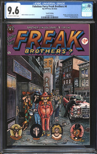 Fabulous Furry Freak Brothers (1971) # 4 Fourth Printing CGC 9.6 NM+