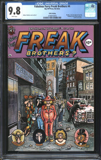 Fabulous Furry Freak Brothers (1971) # 4 Fifth Printing CGC 9.8 NM/MT