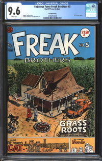 Fabulous Furry Freak Brothers (1971) # 5 Fourth Printing CGC 9.6 NM+