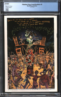 Fabulous Furry Freak Brothers (1971) # 5 Fourth Printing CGC 9.6 NM+