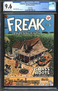 Fabulous Furry Freak Brothers (1971) # 5 Fourth Printing CGC 9.6 NM+