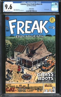 Fabulous Furry Freak Brothers (1971) # 5 Eighth Printing CGC 9.6 NM+