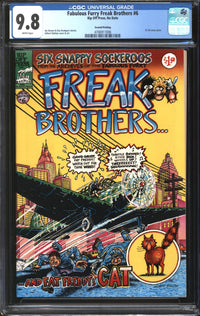 Fabulous Furry Freak Brothers (1971) # 6 Second Printing CGC 9.8 NM/MT