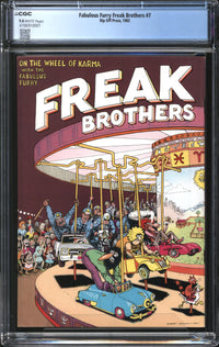 Fabulous Furry Freak Brothers (1971) # 7 CGC 9.4 NM