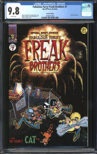Fabulous Furry Freak Brothers (1971) # 7 Fourth Printing CGC 9.8 NM/MT