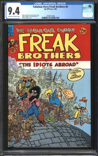 Fabulous Furry Freak Brothers (1971) # 8 CGC 9.4 NM
