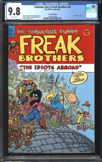 Fabulous Furry Freak Brothers (1971) # 8 Second Printing CGC 9.8 NM/MT