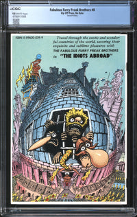 Fabulous Furry Freak Brothers (1971) # 8 Second Printing CGC 9.8 NM/MT