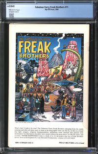 Fabulous Furry Freak Brothers (1971) #11 CGC 9.4 NM