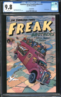 Fabulous Furry Freak Brothers (1971) #11 Second Printing CGC 9.8 NM/MT