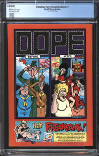 Fabulous Furry Freak Brothers (1971) # 1 Seventeenth Printing CGC 9.4 NM