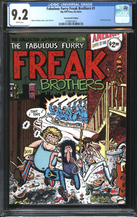 Fabulous Furry Freak Brothers (1971) # 1 Seventeenth Printing CGC 9.2 NM-