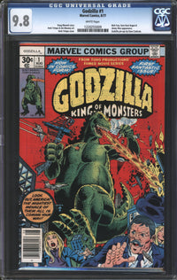 Godzilla (1977) #1 CGC 9.8 NM/MT