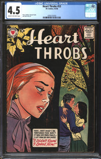 Heart Throbs (1949) #53 CGC 4.5 VG+