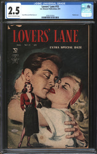 Lovers' Lane (1949) #15 CGC 2.5 GD+