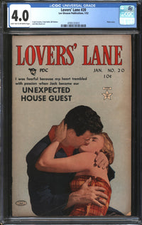 Lovers' Lane (1949) #20 CGC 4.0 VG