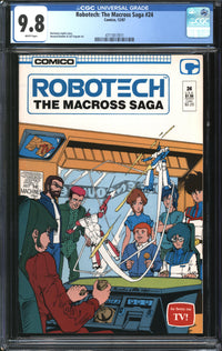 Robotech: The Macross Saga (1985) #24 CGC 9.8 NM/MT