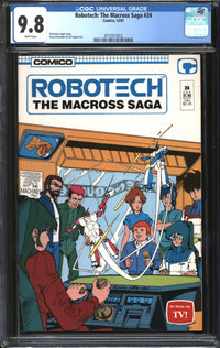Robotech: The Macross Saga (1985) #24 CGC 9.8 NM/MT