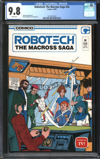 Robotech: The Macross Saga (1985) #24 CGC 9.8 NM/MT