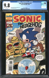 Sonic The Hedgehog (1993) # 17 CGC 9.8 NM/MT