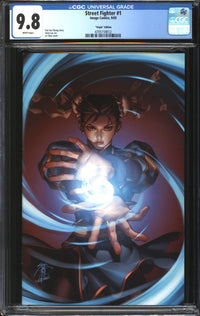 Street Fighter (2003) #1 Dynamic Forces Virgin Edition CGC 9.8 NM/MT