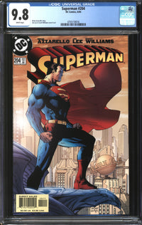 Superman (1987) #204 CGC 9.8 NM/MT