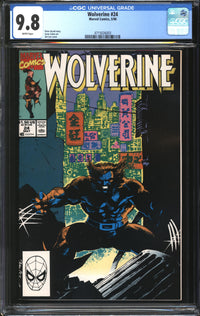 Wolverine (1988) # 24 CGC 9.8 NM/MT