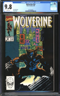 Wolverine (1988) # 24 CGC 9.8 NM/MT