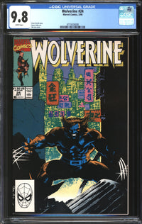 Wolverine (1988) # 24 CGC 9.8 NM/MT