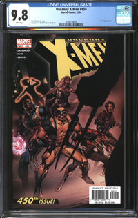 Uncanny X-Men (1981) #450 CGC 9.8 NM/MT