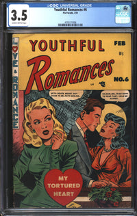 Youthful Romances (1950) #6 CGC 3.5 VG-