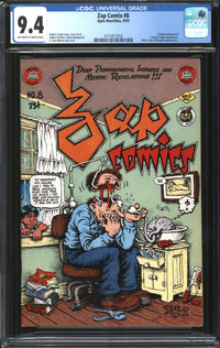 Zap Comix (1967) #8 CGC 9.4 NM