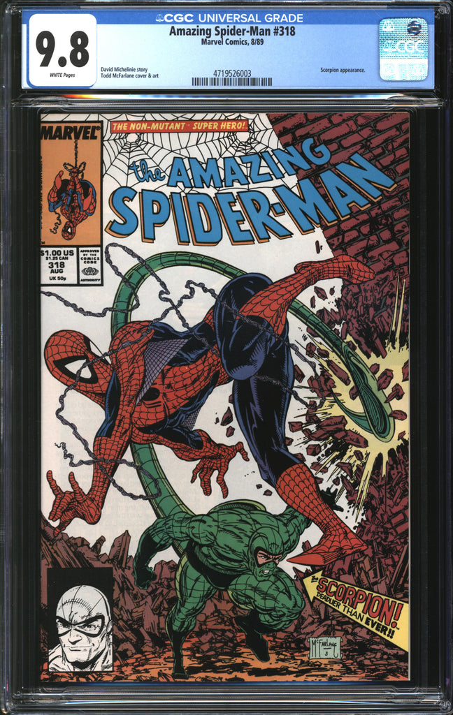 Amazing Spider-Man (1963) #318 CGC 9.8 NM/MT – Red Hood Comics