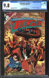 Doomsday Squad (1986) #3 CGC 9.8 NM/MT