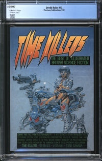 Dredd Rules (1991) #13 CGC 9.8 NM/MT