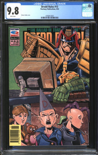 Dredd Rules (1991) #13 CGC 9.8 NM/MT