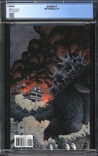 Godzilla (2012) #1 CGC 9.8 NM/MT