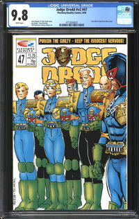 Judge Dredd (1986) #47 CGC 9.8 NM/MT