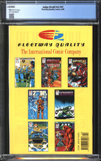Judge Dredd (1986) #47 CGC 9.8 NM/MT