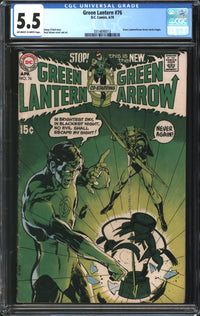 Green Lantern (1960) # 76 CGC 5.5 FN-