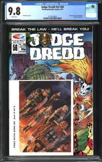 Judge Dredd (1986) #56 CGC 9.8 NM/MT