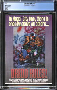 Judge Dredd (1986) #60 CGC 9.8 NM/MT