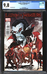 Legion Of Monsters (2011) #1 CGC 9.8 NM/MT