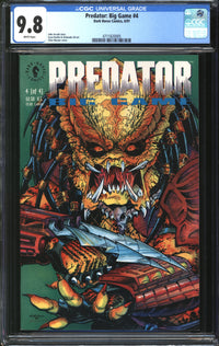 Predator: Big Game (1991) #4 CGC 9.8 NM/MT